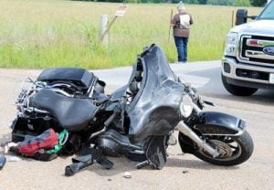 Motorcycle Accident with Personal Injury