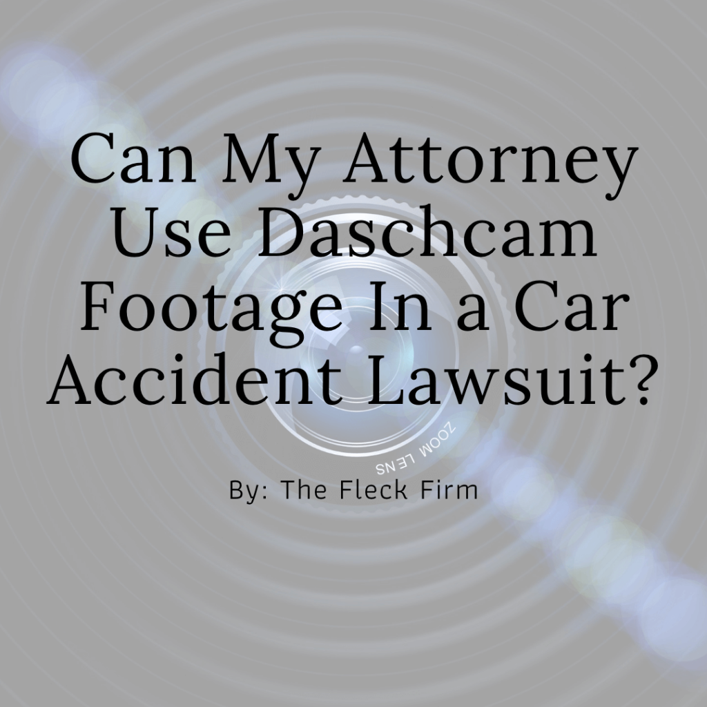 Can Dashcam Footage Be Used in My Car Accident Claim in Colorado? - Tenge  Law Firm