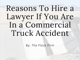 Truck accident attorney image