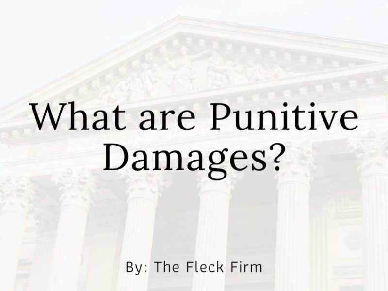 What are Punitive Damages? How does an attorney help?
