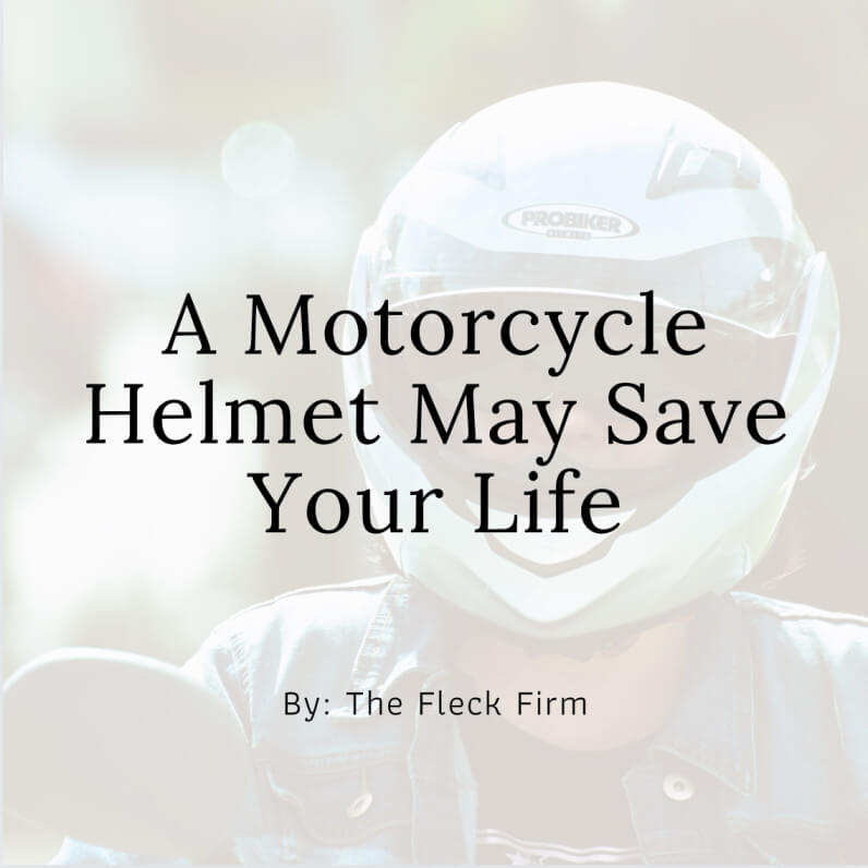 Motorcycle Accident Helmet Saves Lives