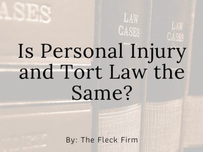 tort law versus personal injury law and how a lawyer helps