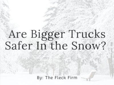 picture of snow and title of article