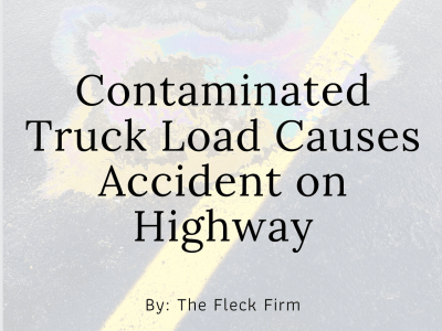 Contaminated truck load shuts down highway when it wrecks