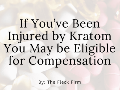 Kratom injuries cause lawsuits and settlements