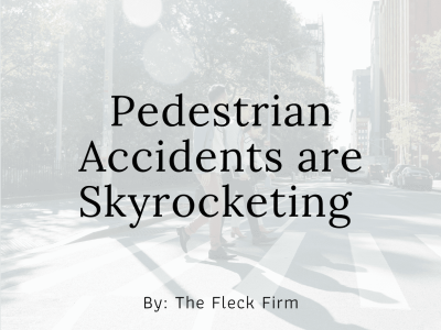 Pedestrians getting hit by vehicles is increasing astronmically