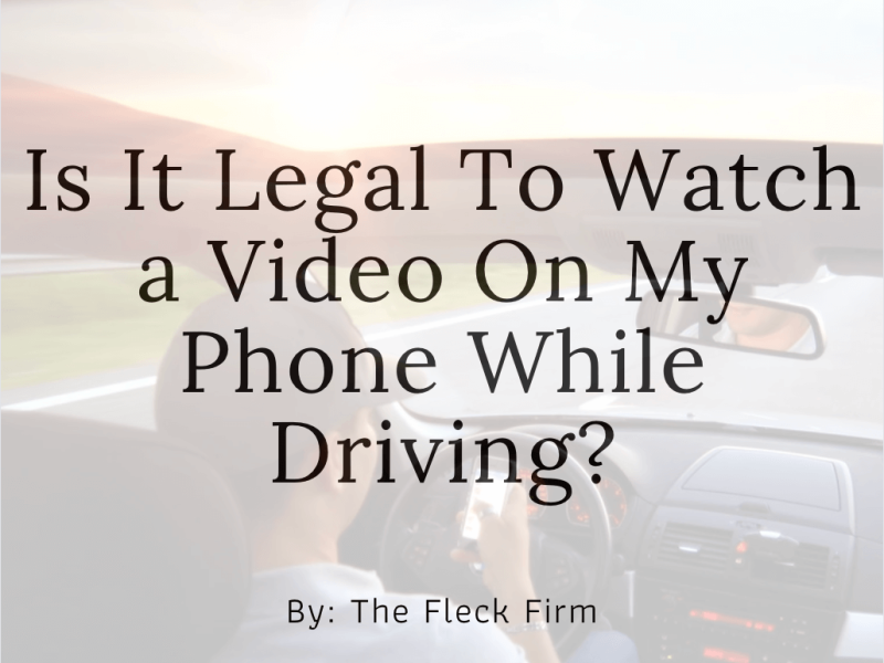 It’s Not Legal to Watch Videos While Driving in Kentucky - The Fleck ...