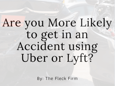 Are you more likely to be injured in a lyft or uber?