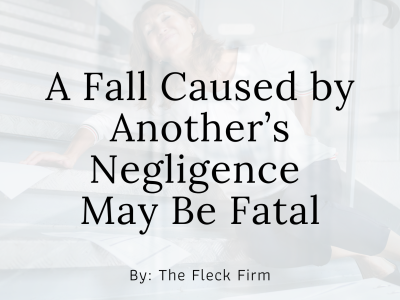 Fall accident death personal injury law kentucky
