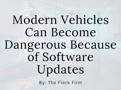 Modern vehicle software updates can be dangerous kentucky car accident lawyer