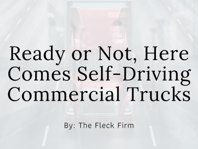 Self-Driving Commercial Trucks Accident Lawyer Personal Injury Kentucky